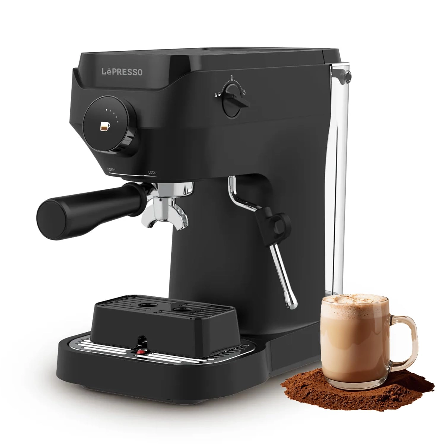 LePresso LPCFFLN0081BK - Portafilter 54mm Milk Frother