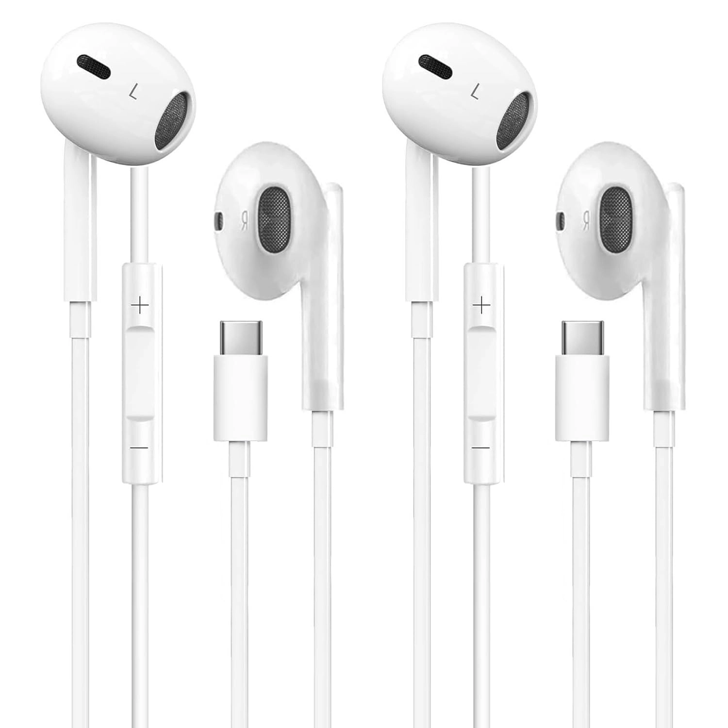 Houbrera USB-C-No2 Wired Earbud Pack