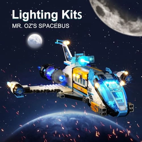 LED Light Kit for LEGO Dreamzzz Mr. Oz Space Bus 71460
