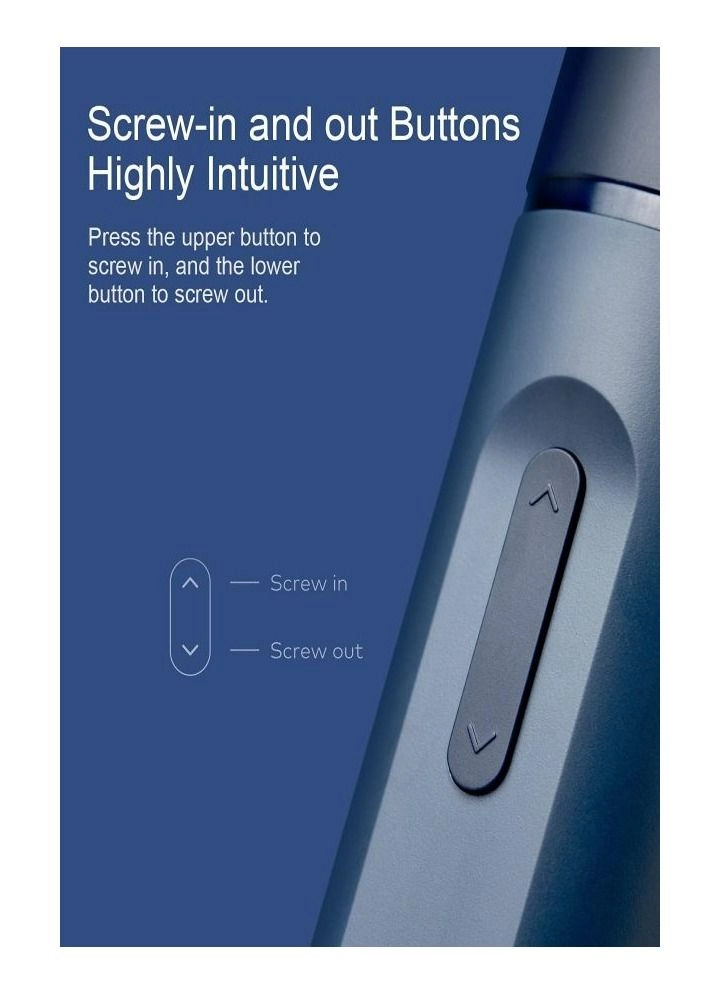 Electric Screwdriver Set - 1.3E+3 Milliamp Hours