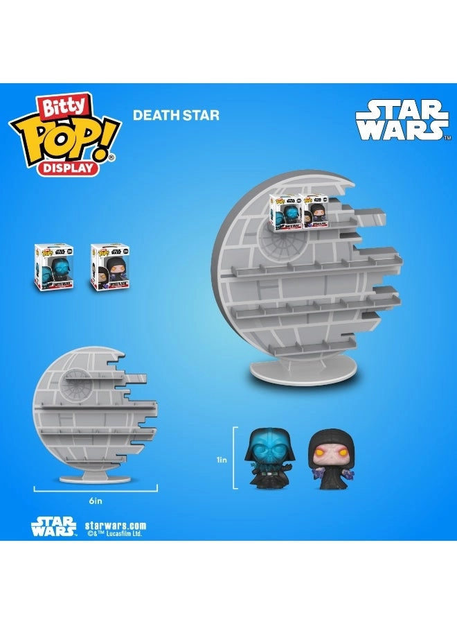 Death Star Bitty Pop Display + Emperor Palpatine + Darth Vader - Star Wars