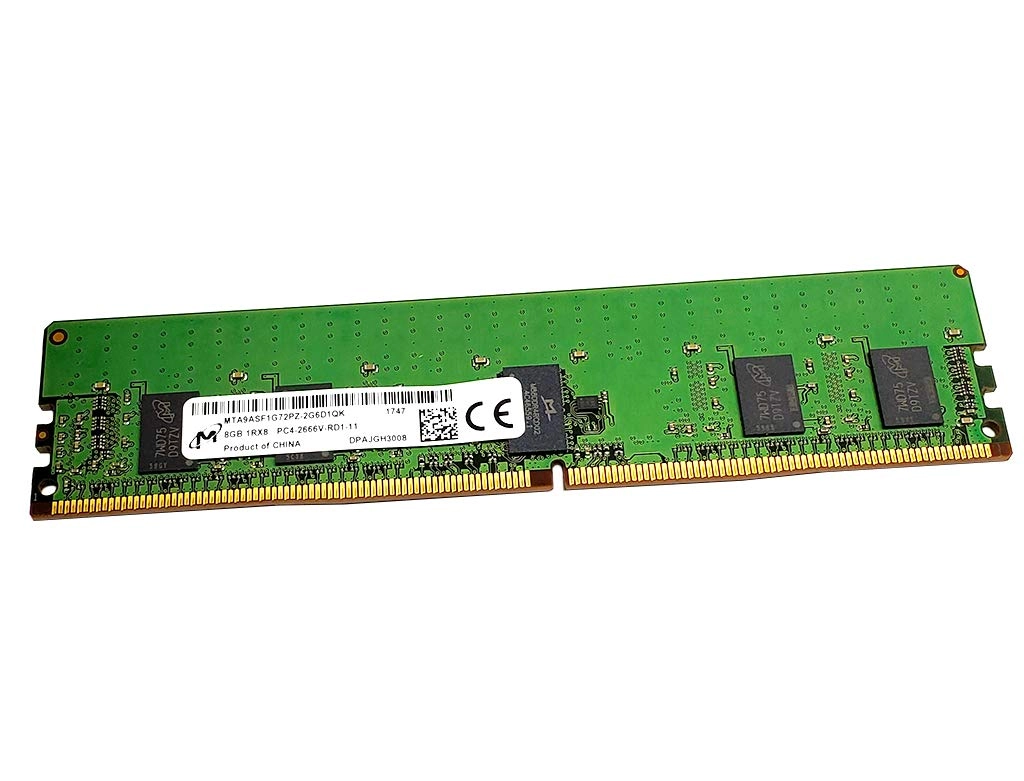 Micron MTA9ASF1G72PZ-2G6D1 - 8GB 2666MHz RDIMM DDR4