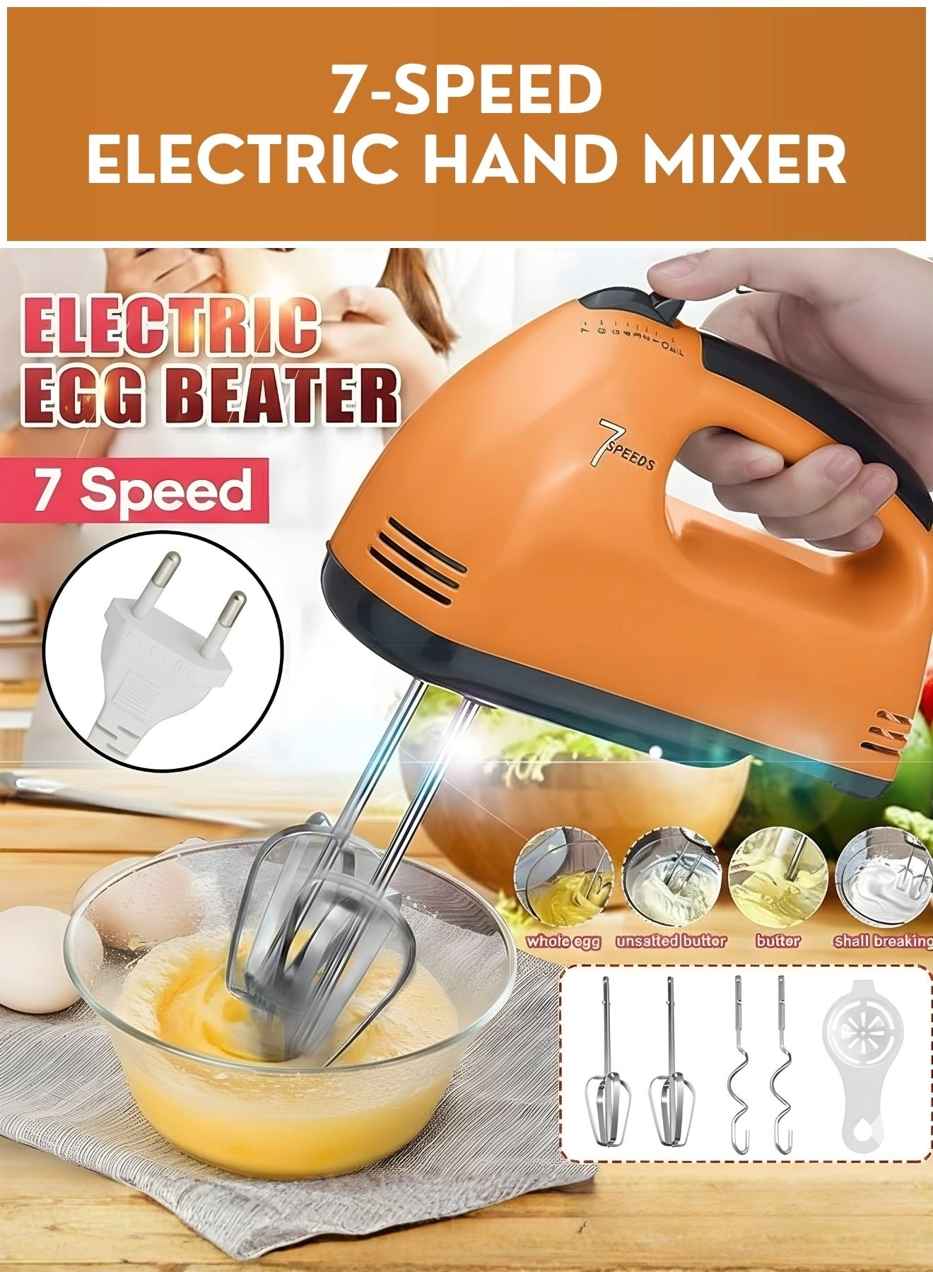 Hand Mixer - 120W