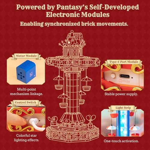 Circus Paradrop - 1680 pcs