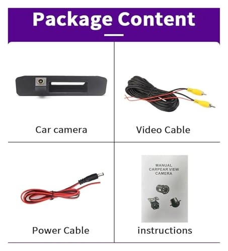 HD Car Rear View Camera - Wire AHD1080P