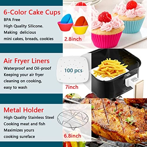 Air Fryer Accessories - Metal 5-piece