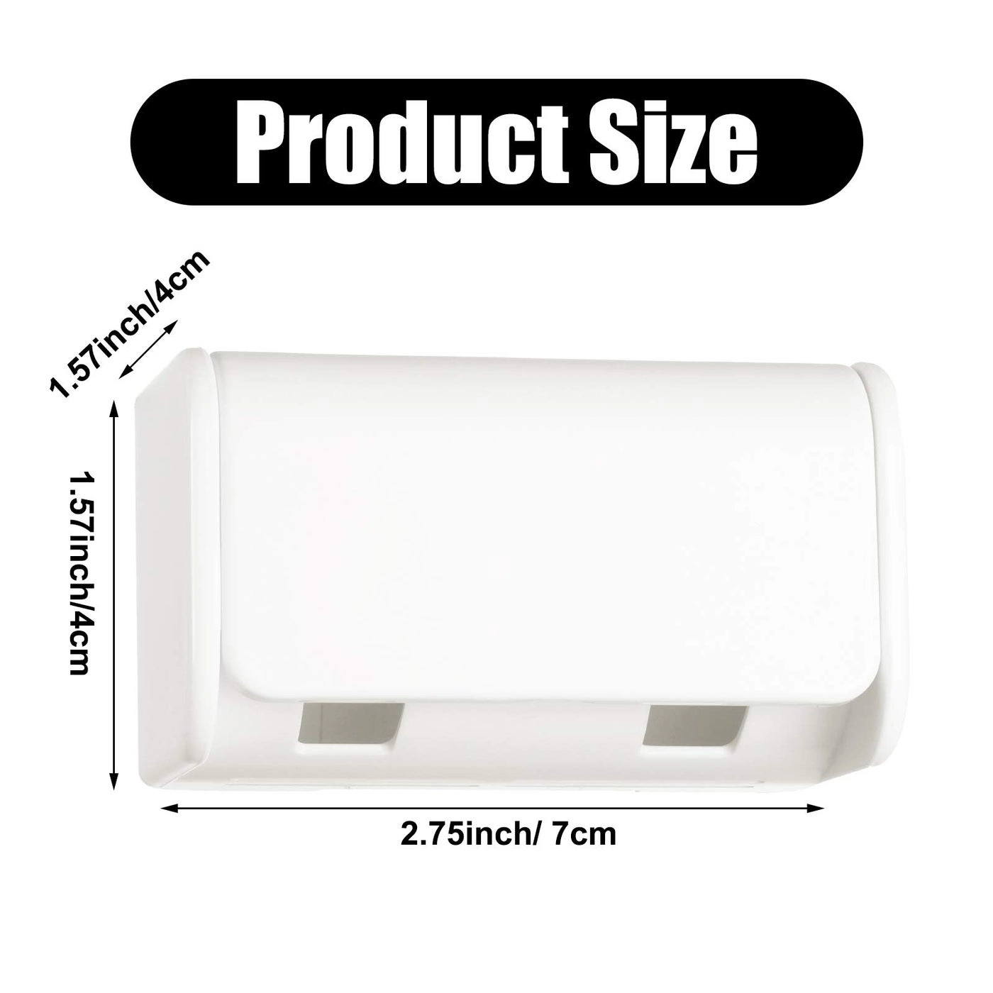 Toothbrush Holder - wall mount 2 toothbrushes