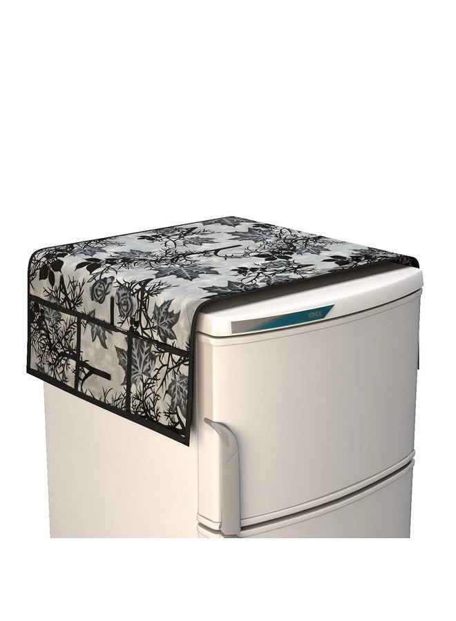 Fridge Top Cover - 99 X 56 CM + Fridge Handle Covers - 2 30 X 16 CM + Fridge Mats - 4 pieces 28 X 43 CM