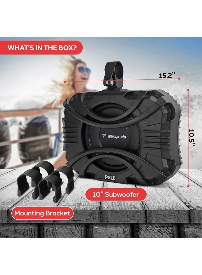 Marine Audio Subwoofer - 10Inch 500 Watt