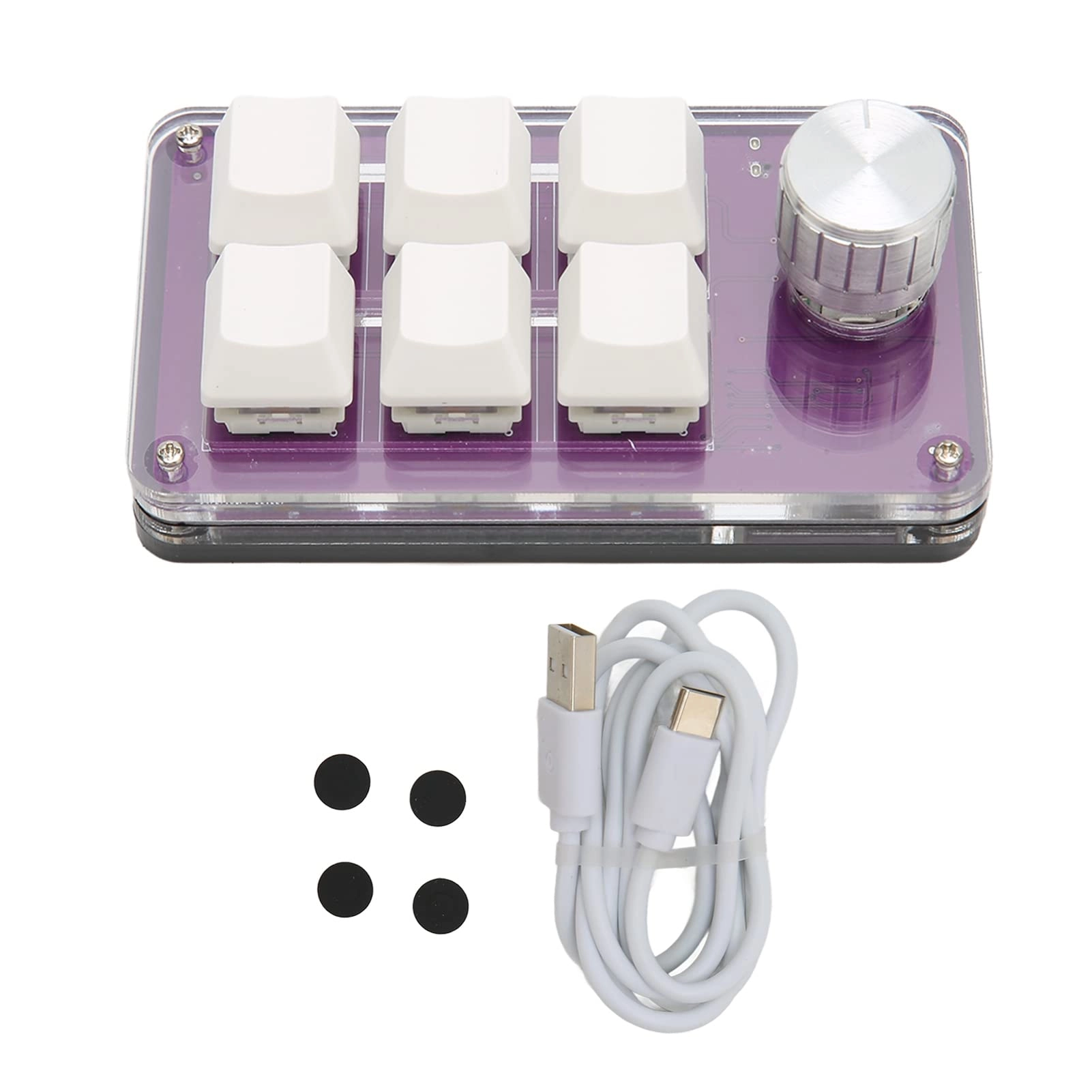 evhooe 6 Button Mechanical Keyboard - Wired