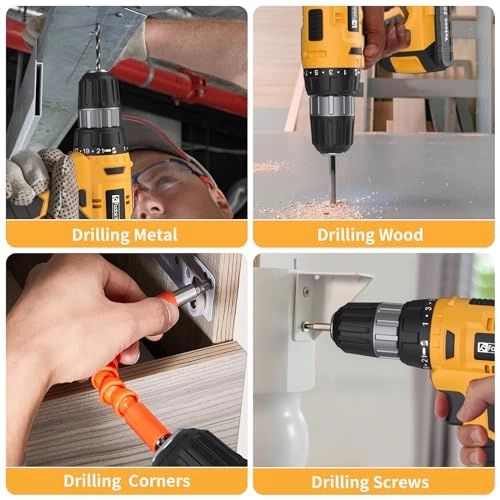 Cordless Drill Set - 2 Amp Hours 20 Volts