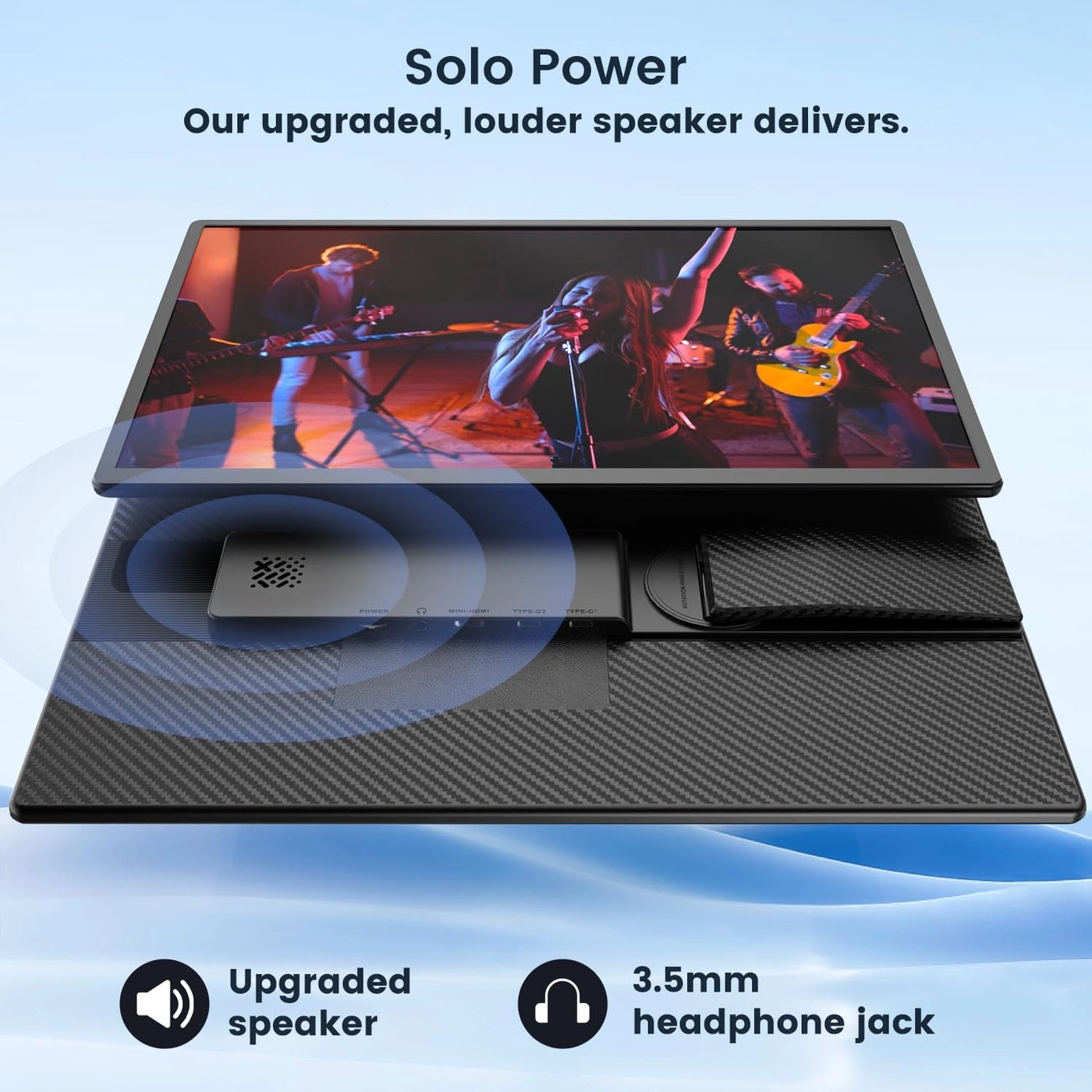 Portable Monitor - FHD 1200P 16 Inch