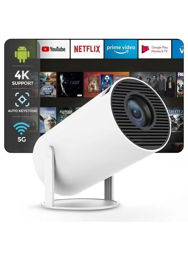 MAP Portable Mini Projector - Full HD 1080P Android 11.0