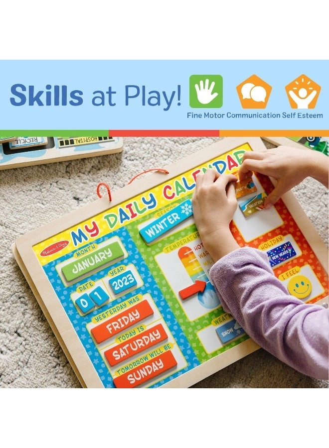 My First Daily Magnetic Calendar - 3+ Years 83 piece(s)