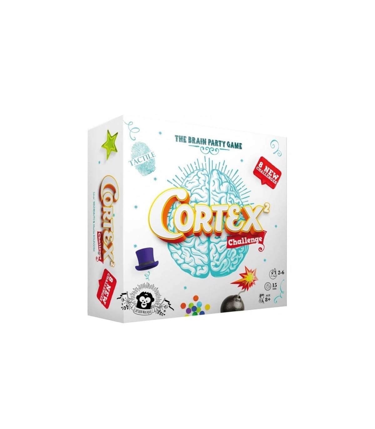 Asmodee Cortex Challenge: 2nd Edition - Party Game (French, Spanish)