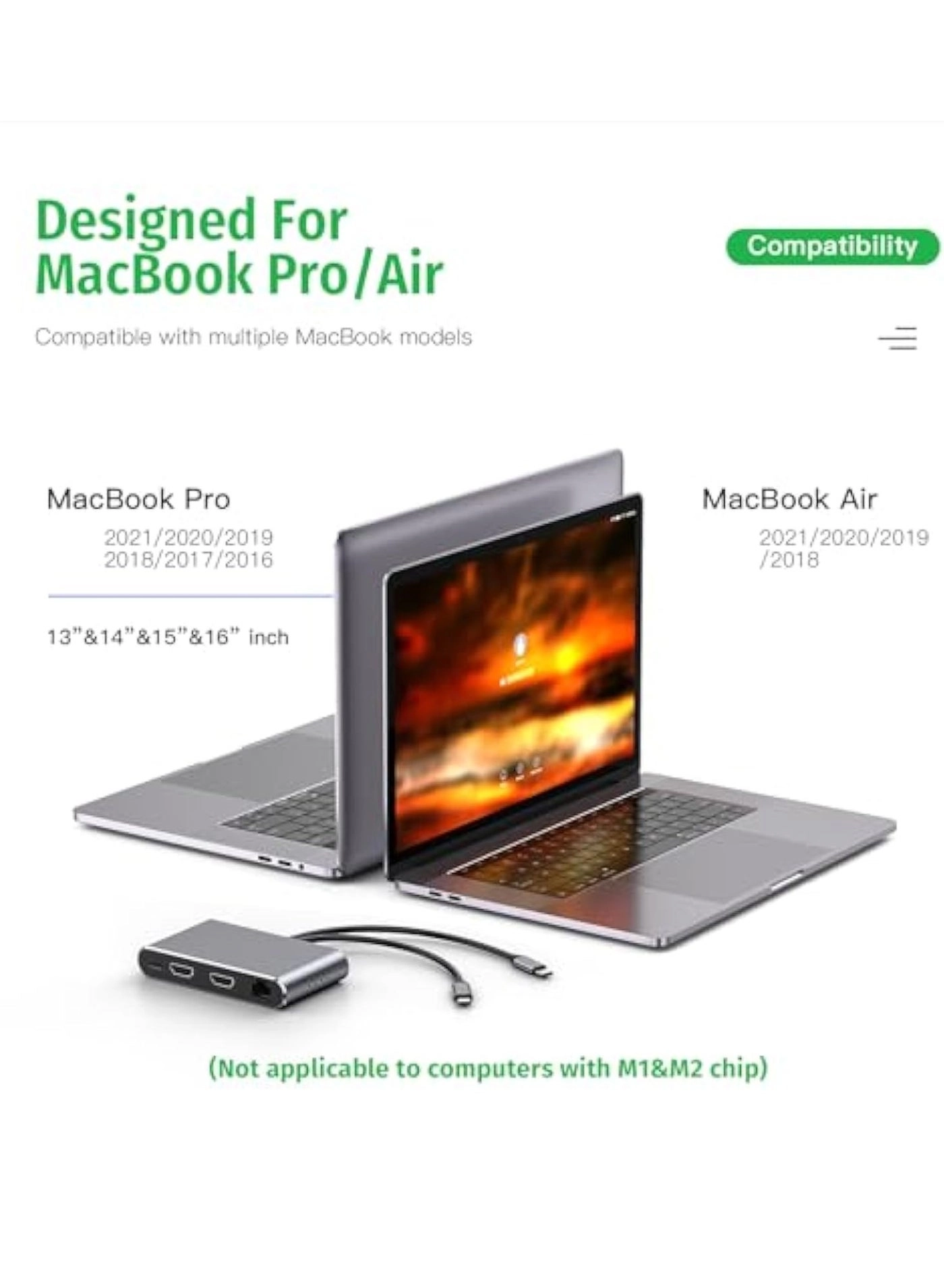 USB C Docking Station - 4K Triple Display 100W PD USB3.0