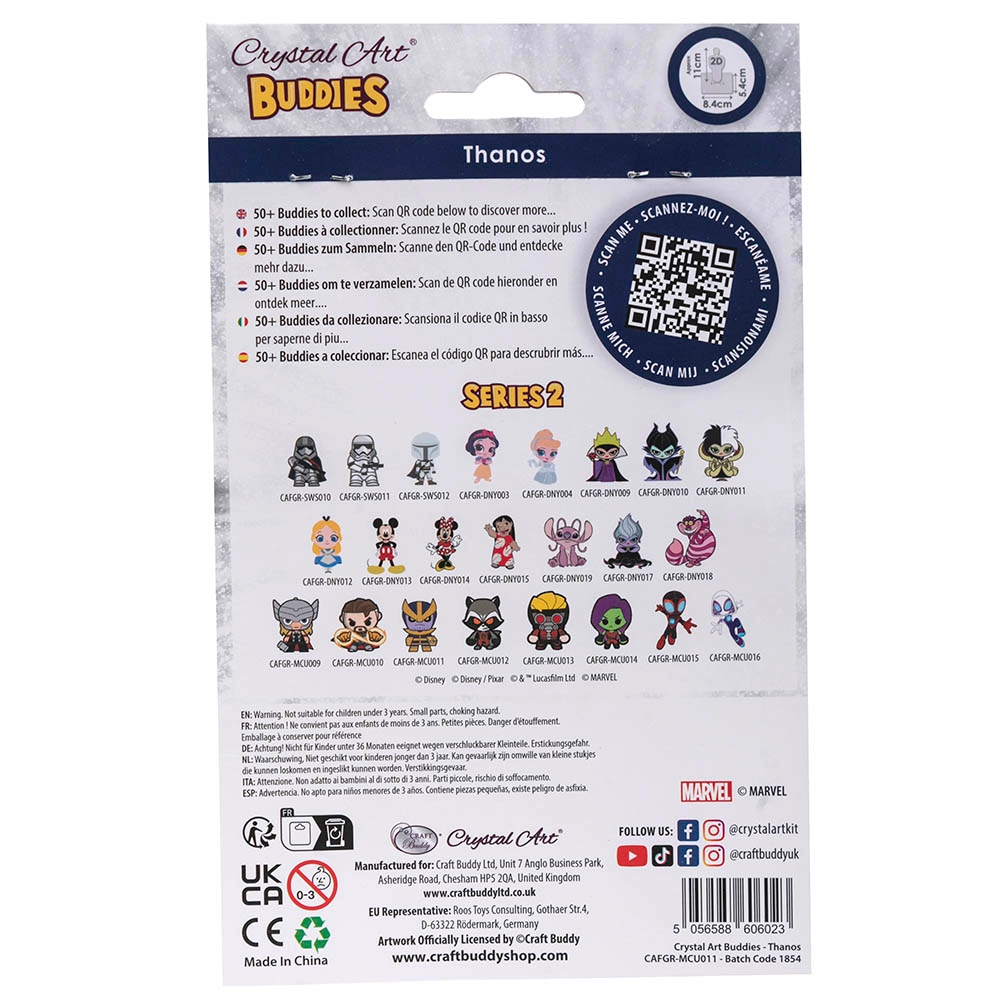 Crystal Art Buddy - Thanos - 6+ years