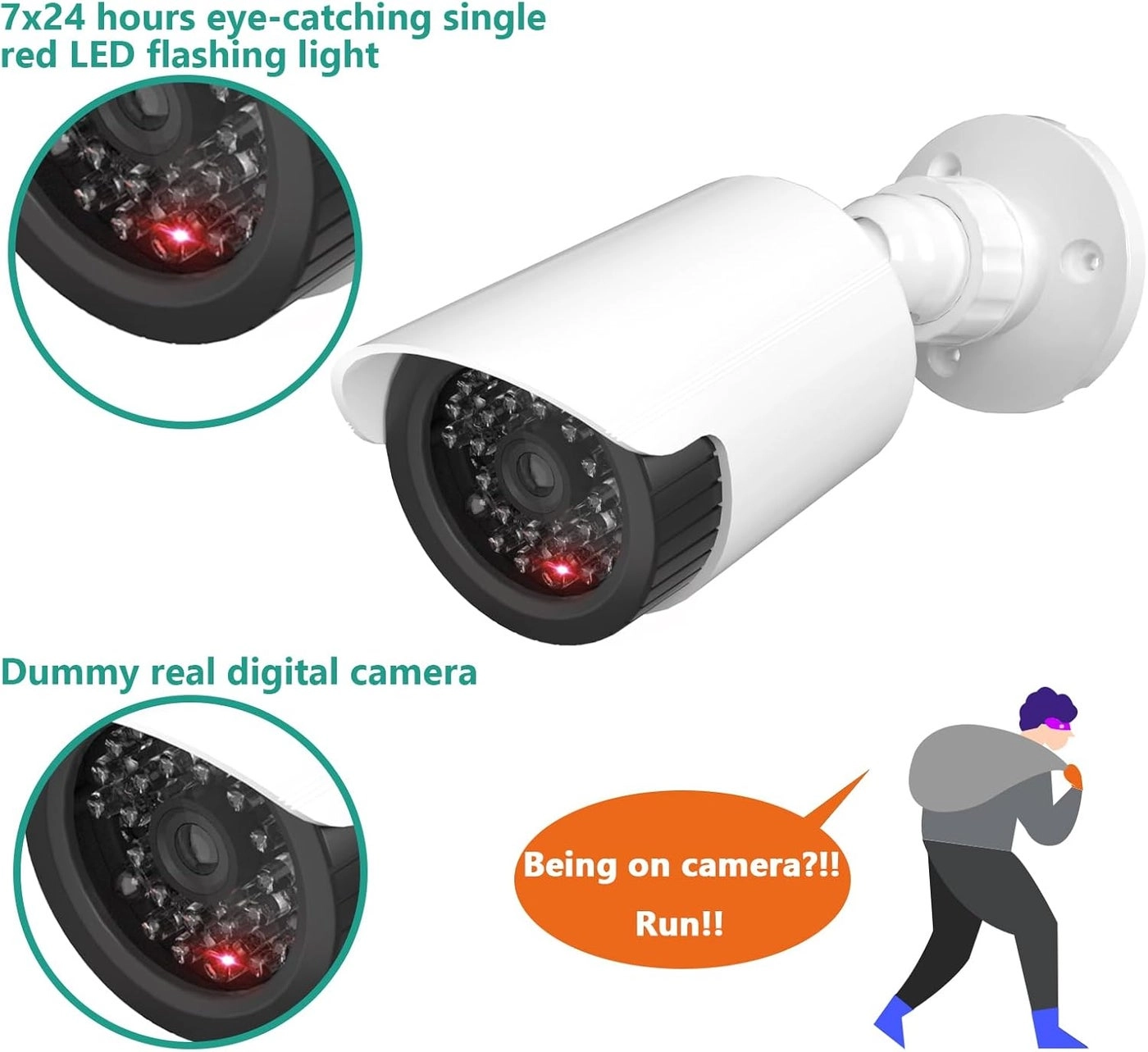 Bullet Dummy Camera - Indoor/Outdoor