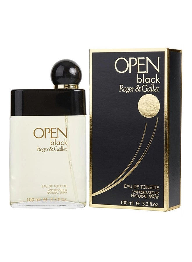 Open Black Eau de Toilette 100ml