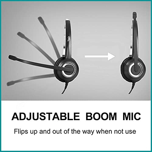 Phone Headset for Cisco Phones - Noise Cancelling Bundle