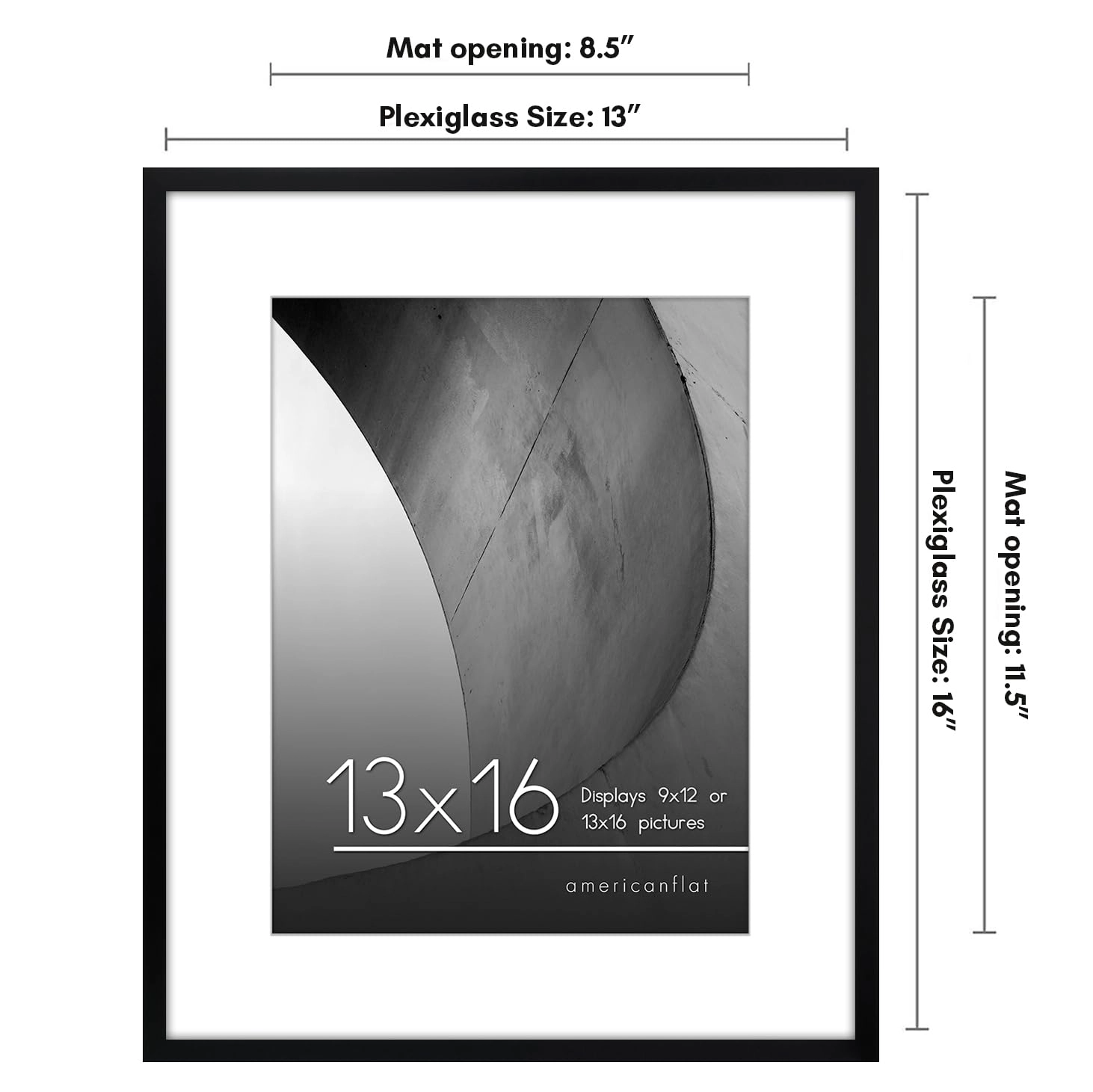 Picture Frame - 13x16 1.0 Count