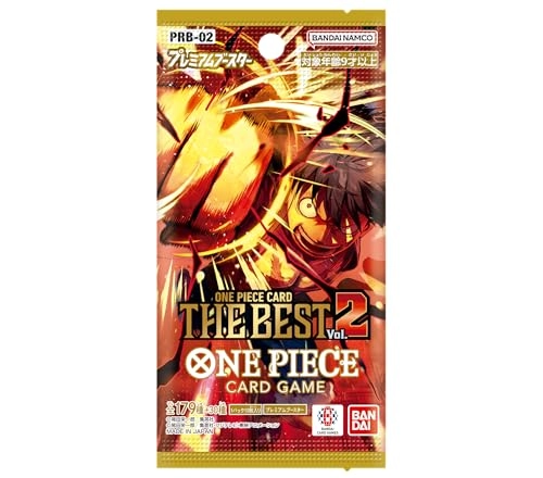 ONE Piece Card Game The Best Vol.2 - Japanese 10 Packs