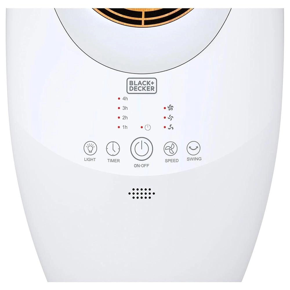 2-In-1 Bladeless Fan & LED Lamp - 58cm