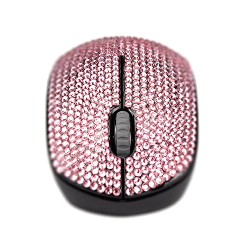 Luxury 6 Colors Bling Crystal Rhinestone 2.4G Mouse - USB Wireless