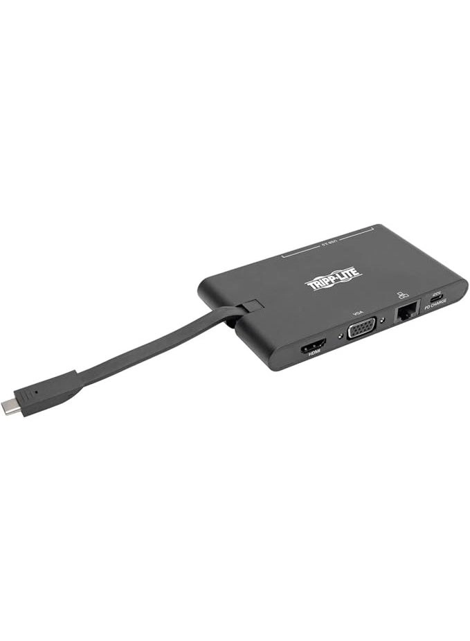 Tripp Lite U442-DOCK3-B - USB 3.2 Gen 1 100W PD