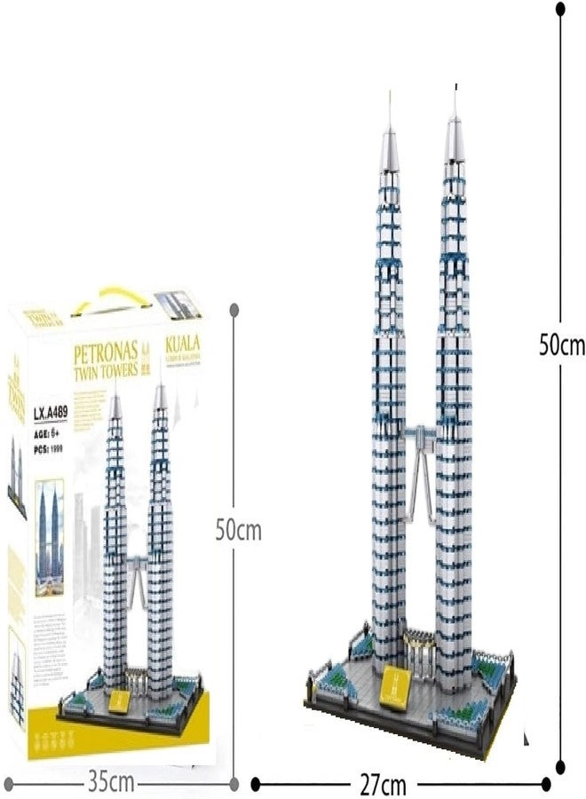 Petronas Twin Towers 3D Puzzle