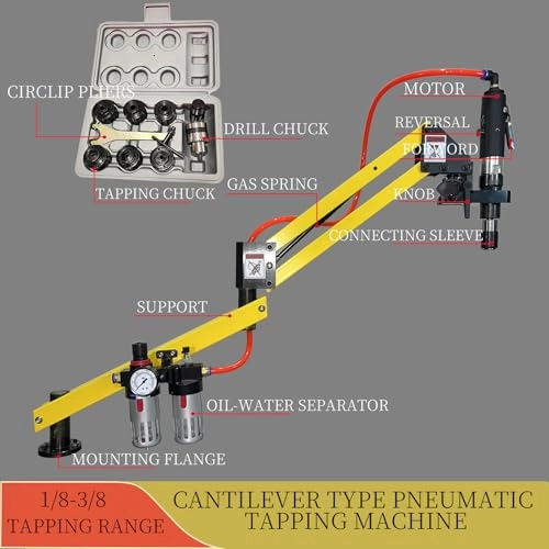 Pneumatic Tapping Machine - M3-M12 970mm