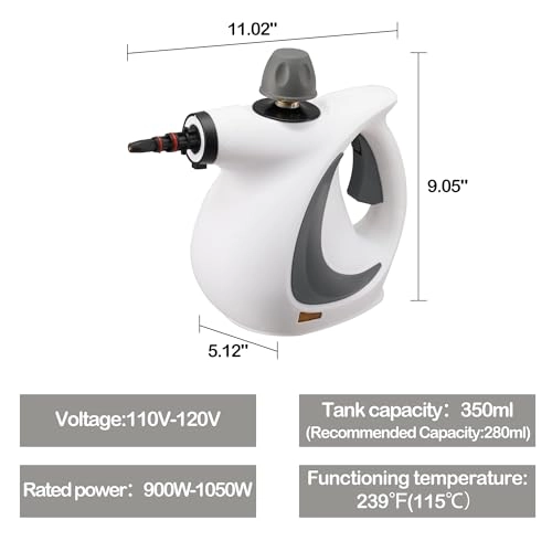 Handheld Steam Cleaner - 350 Milliliters