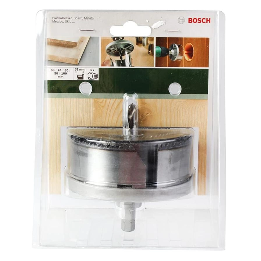Bosch Carbide Hole Cutter - 34 x 39.4 x 12.4 cm Set of 5