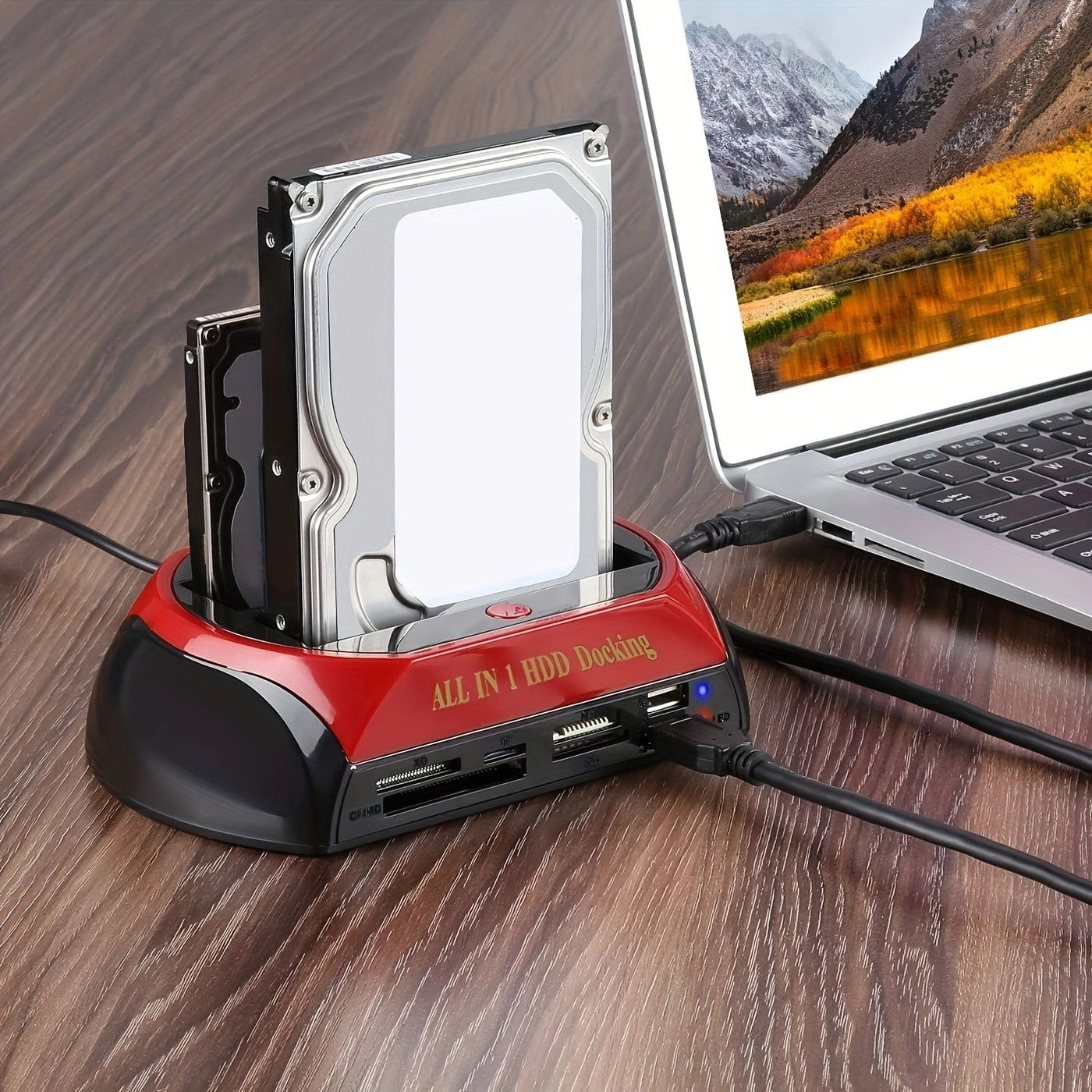 Generic USB 2 0 To SATA HDD Docking Station - 2.5/3.5 inch HDDs SSDs