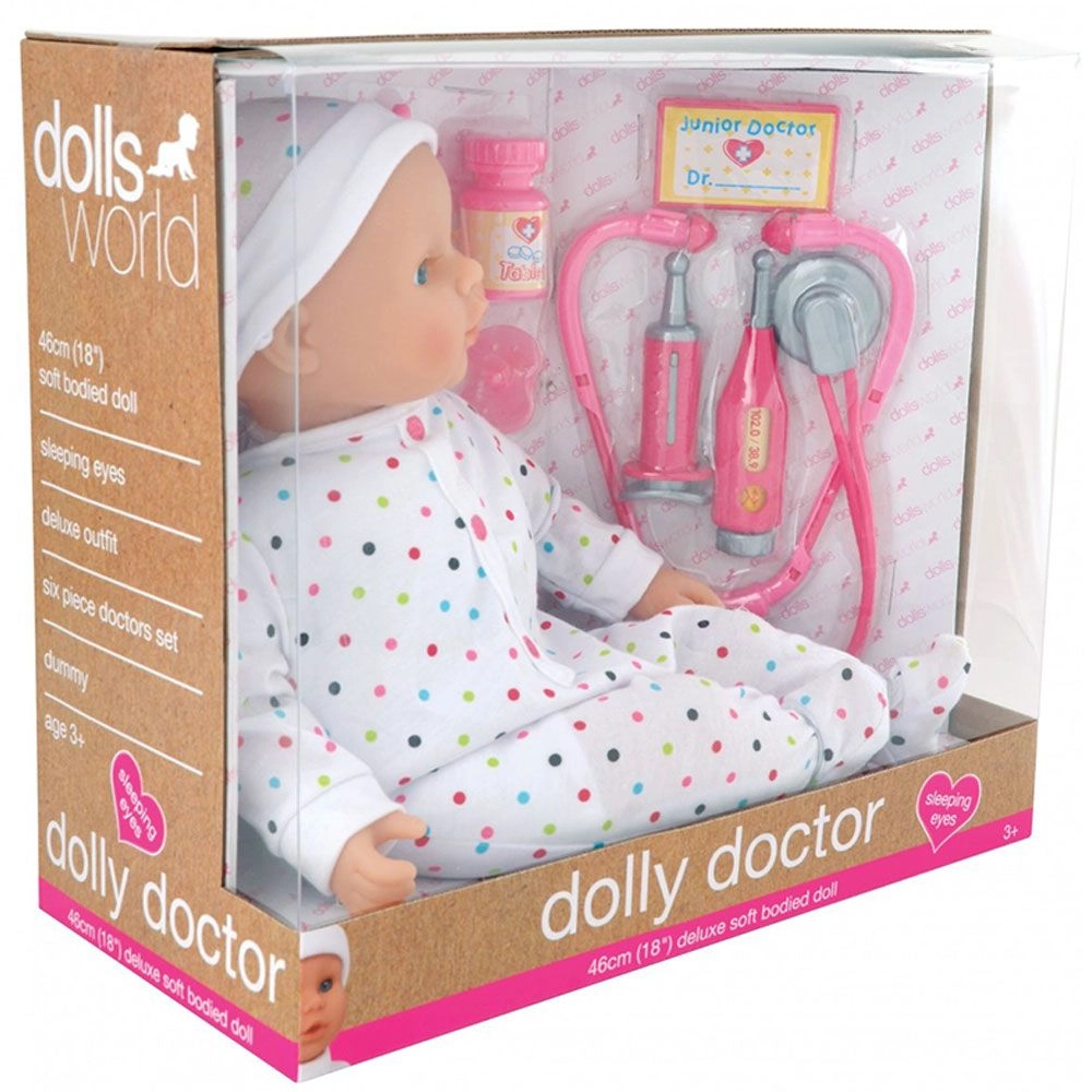 Dolly Doctor - 46cm Pink Ages 3+
