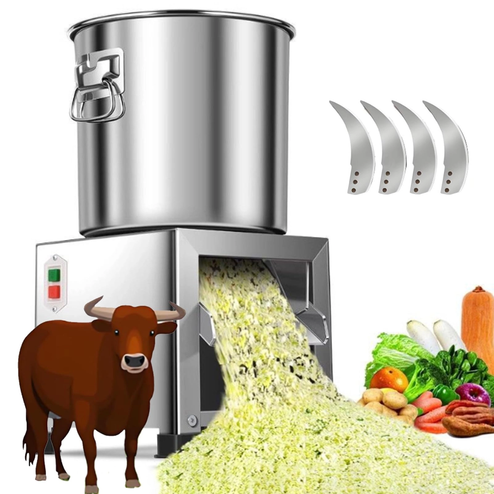 Commercial Vegetable Chopper - 1200W