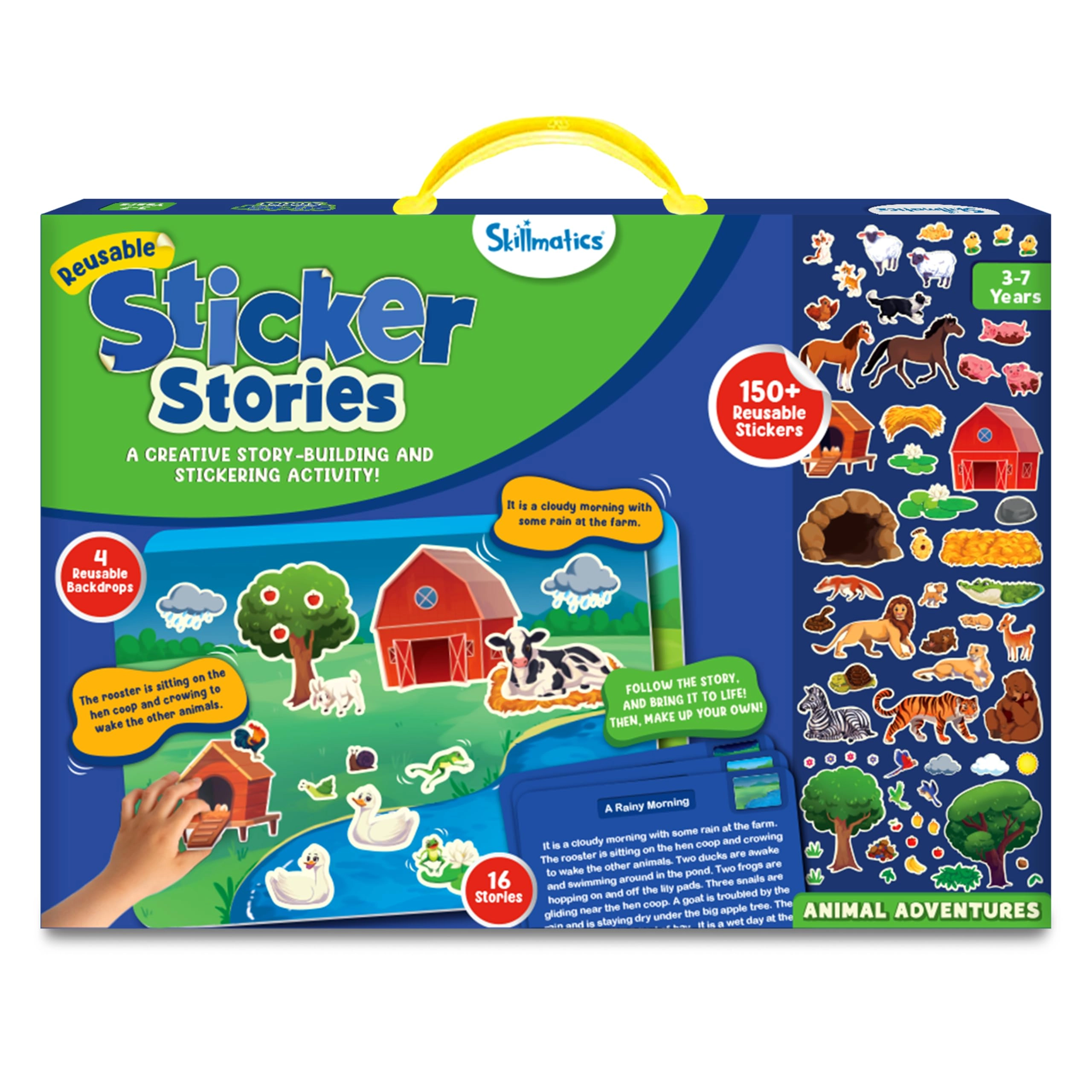 222A, Podar Chambers, 109, S.A Brelvi Road, Fort, Mumbai - 400001, India, Grasper Global Private Limited Sticker Stories - Ages 3, 4, 5, 6, 7 1 pieces