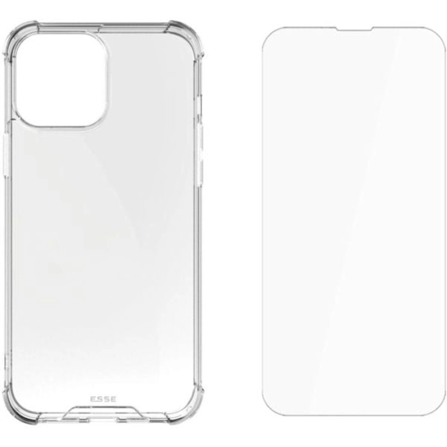 Clear Case Case & Screen Protector for iPhone 13 Pro Max