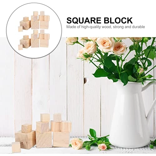 Wooden Cubes - 50 pieces