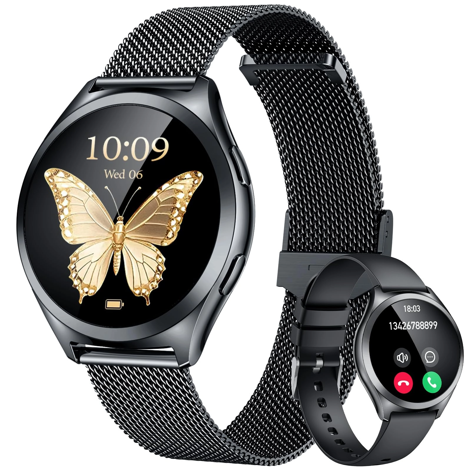 NONGAMX Montre Connectée Femm