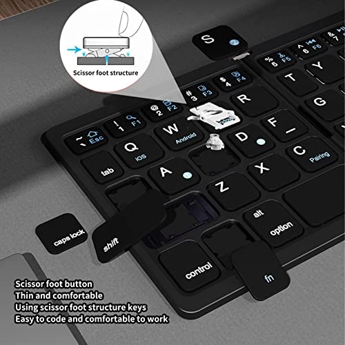 Foldable BT keyboard - 81 key layout Bluetooth