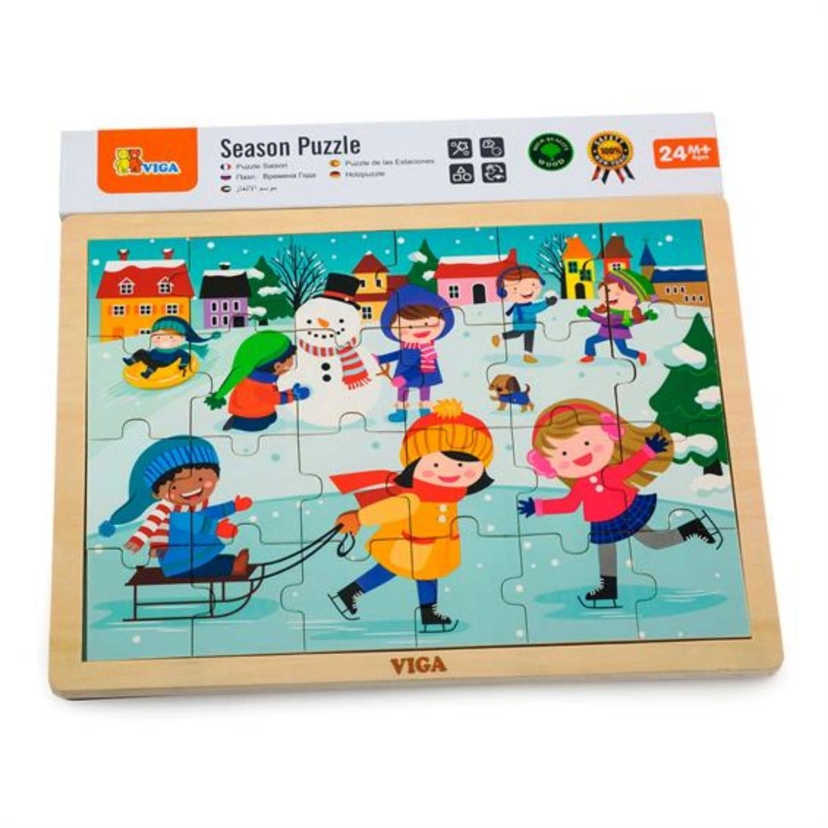 Winter Puzzle (SW-51272) - 24 pcs