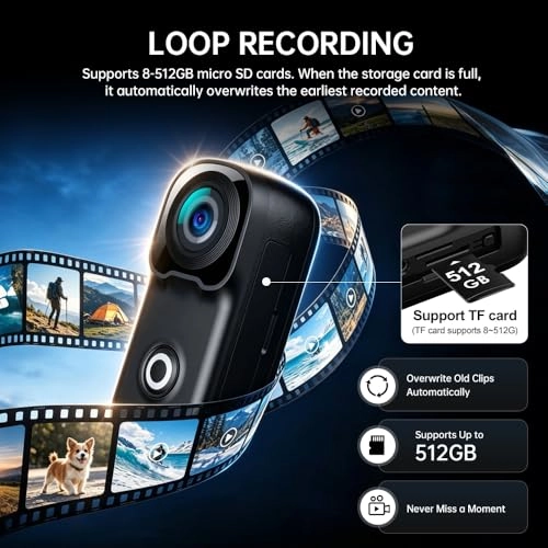 4K WiFi Smart Sports Camera - 30FPS