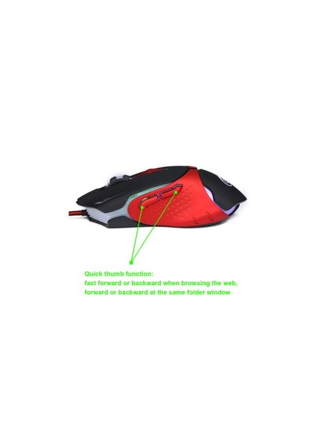 Ergonomic Optical Gaming Mouse - USB