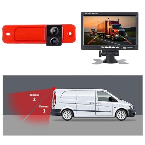 Rear View Camera + TFT LCD Screen Car Monitor - 7 Inches