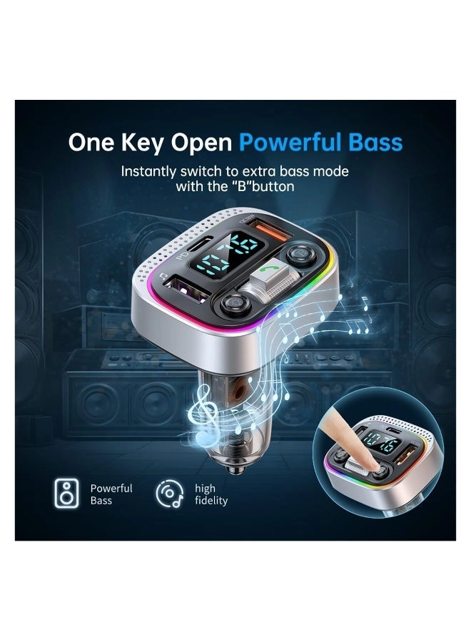 Bluetooth Adapter for Car - V5.0 Type-C