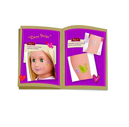 Rosalyn Glitter Tattoo Deco Doll - 18 inch Multicolor