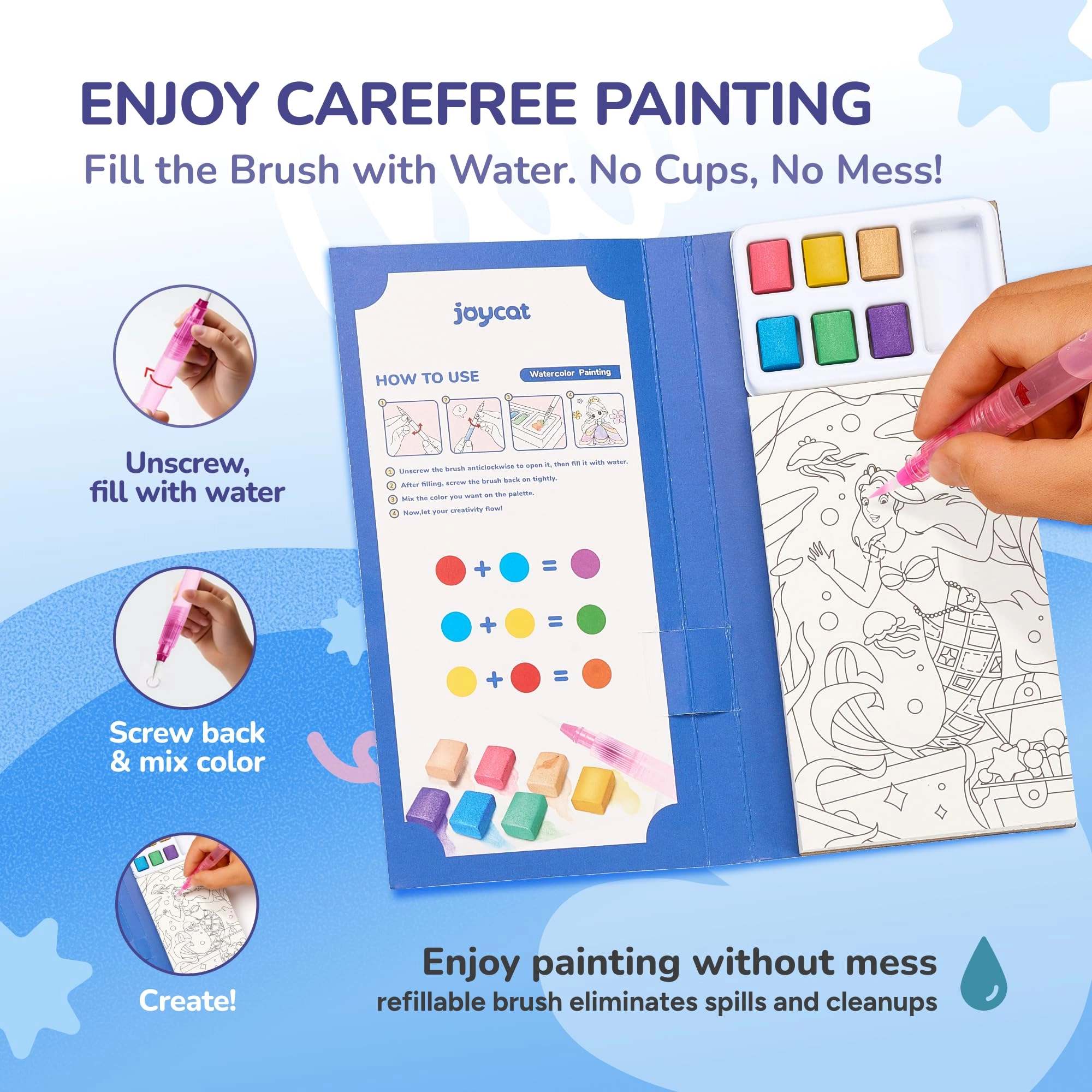 Pocket Paint - 1 Count Brush Paint Paper