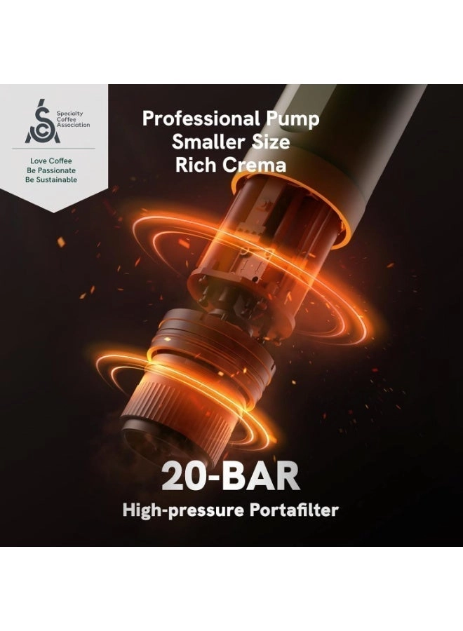 Nano - 4 Cups Ground Coffee and Coffee Capsules + Protective Case