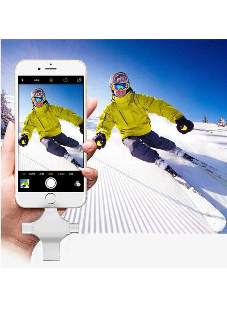 High Speed 4 In 1 Multi-function OTG USB Flash Drive - USB 3.0 Type-C 512GB